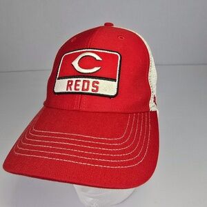 Cincinnati Reds '47 Brand MLB Trucker Hat Red White Mesh Snapback Youth OSFA